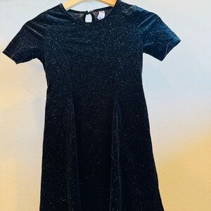 Justice Sparkling Black Formal Dress